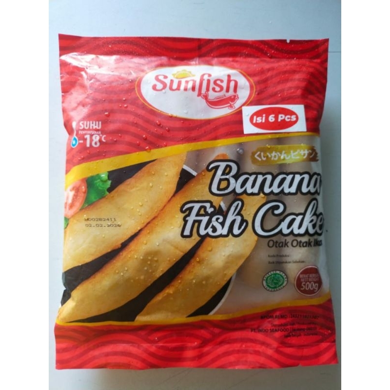 

SUNFISH BANANA FISH CAKE ISI 6PCS