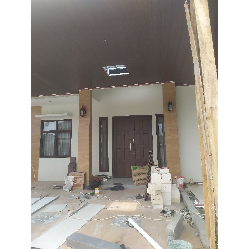 kanopi baja ringan + plafon pvc