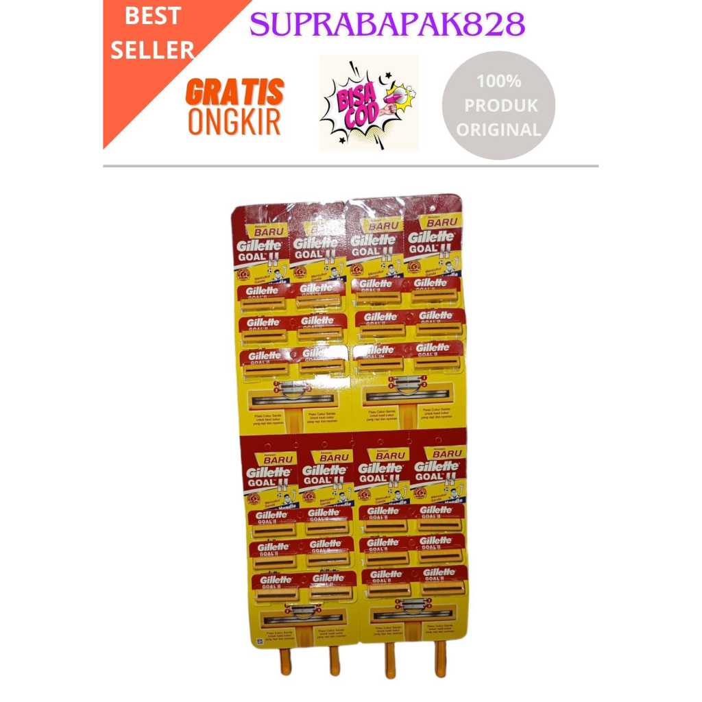 Pisau Cukur Gillette Goal Kuning Harga Grosir