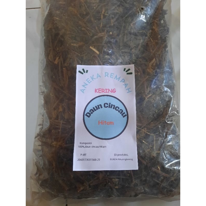 

daun cincau hitam 1 kilo