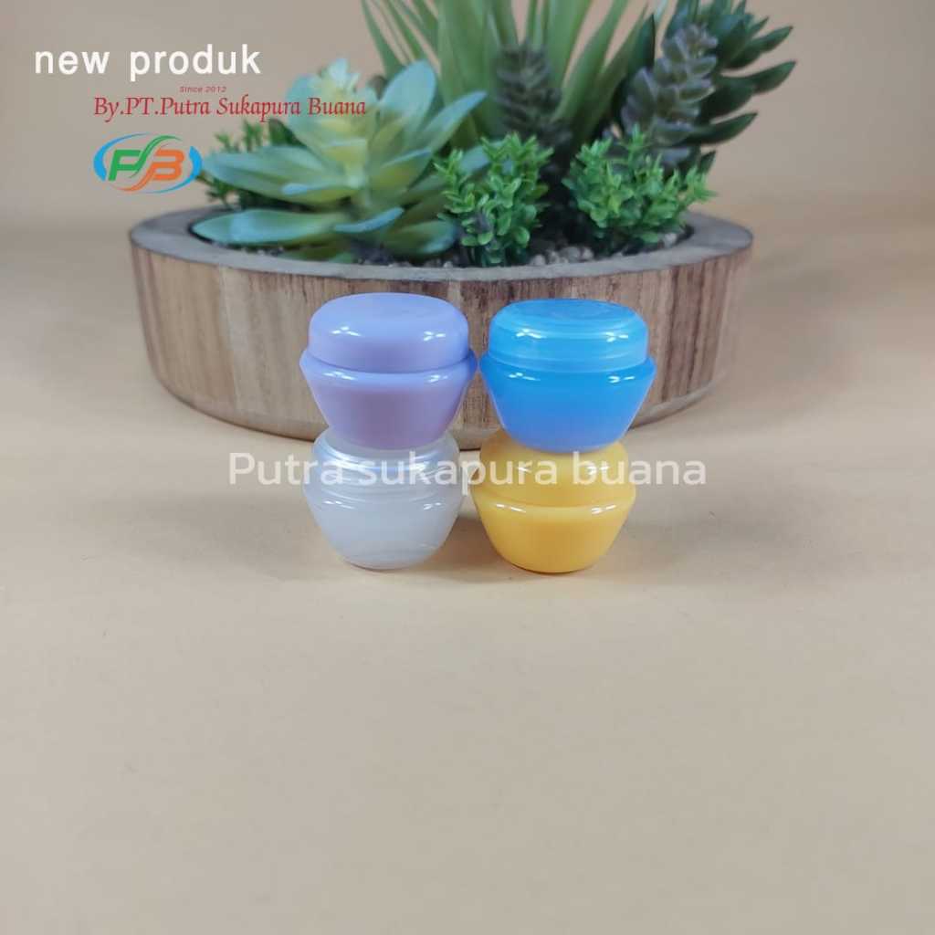 Pot Cream 10Gr Mushrom / Pot Pp 10Gr / Pot Kosmetik 10GR