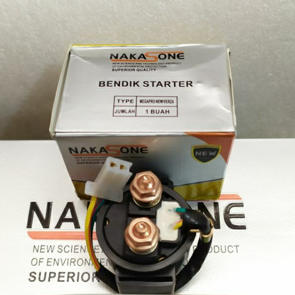 BENDIK SWITCH STATER STARTER RELAY VERZA MEGAPRO NEW Nakasone