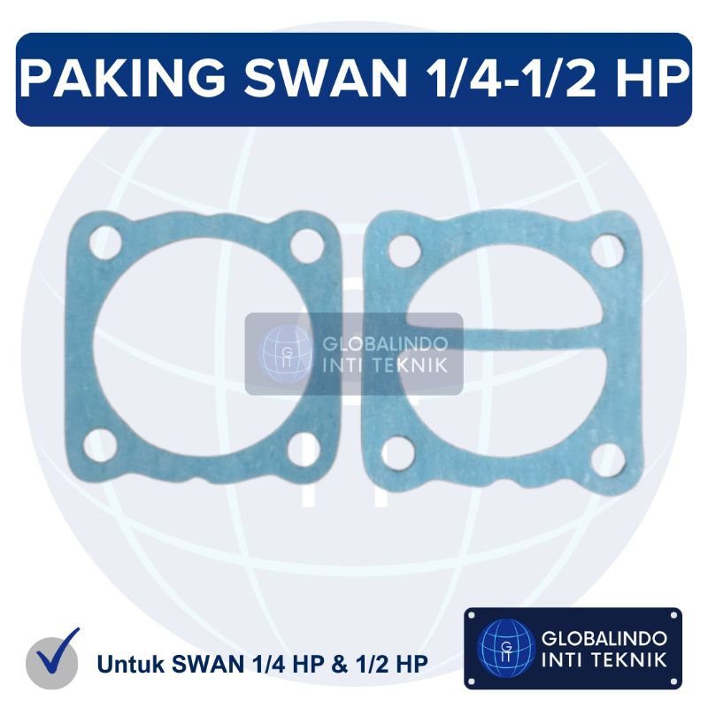 Paking Packing Gasket Kompresor Angin SWAN 1/4 HP & 1/2 HP
