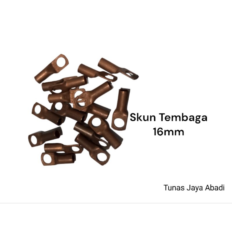 Skun Tembaga Merah 8-16MM / 100pcs