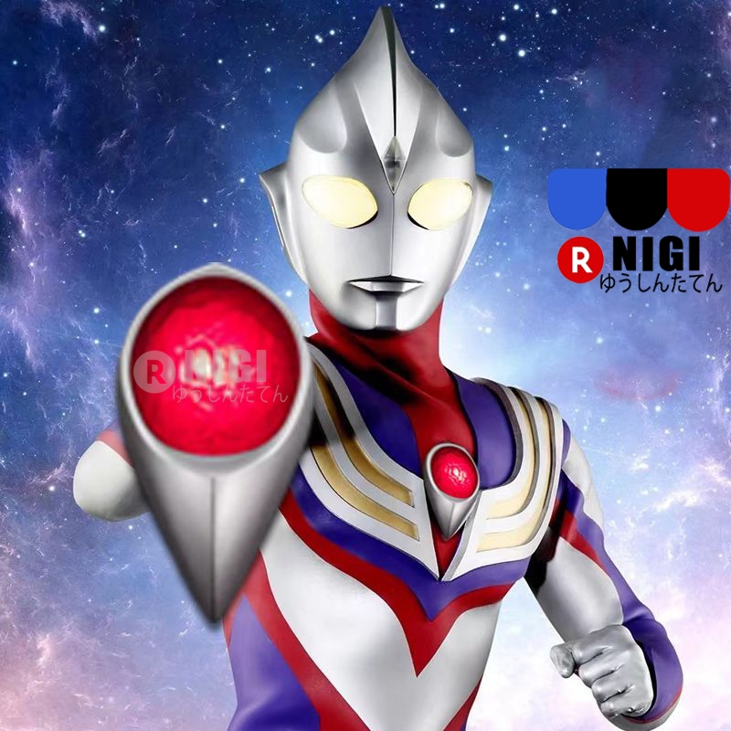 NIGI Color Timer Ultraman Tiga Lampu Di Dada Ultraman Real Sound Recast