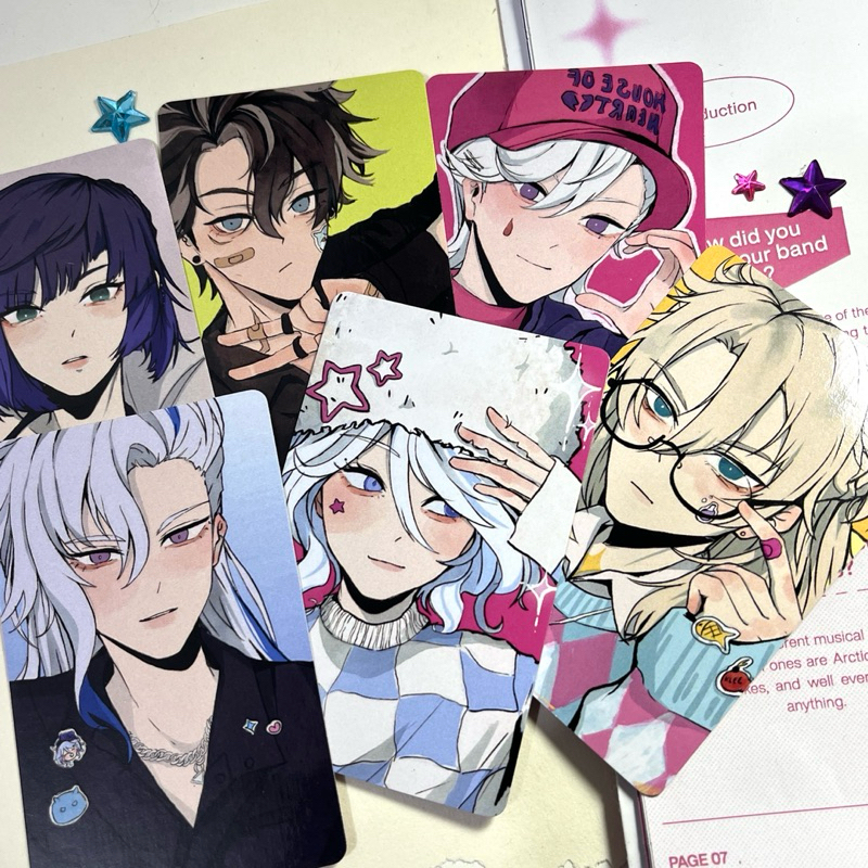 Genshin Impact & Honkai Star rail fanmerch by 6baji
