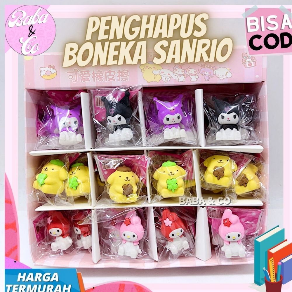 

PENGHAPUS SANRIO BONEKA MINIATUR SANRIO ERASER LUCU UNIK SANRIO ERASER SANRIO BONEKA PENGHAPUS BONEKA SANRIO
