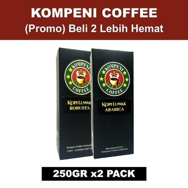 

Paket Kopi Luwak Double 500gram - Kompeni Coffee