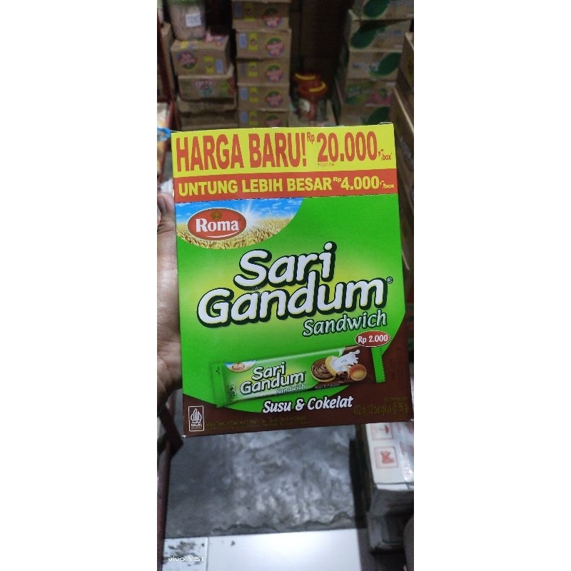 

Roma Sari Gandum idi 12 pcs