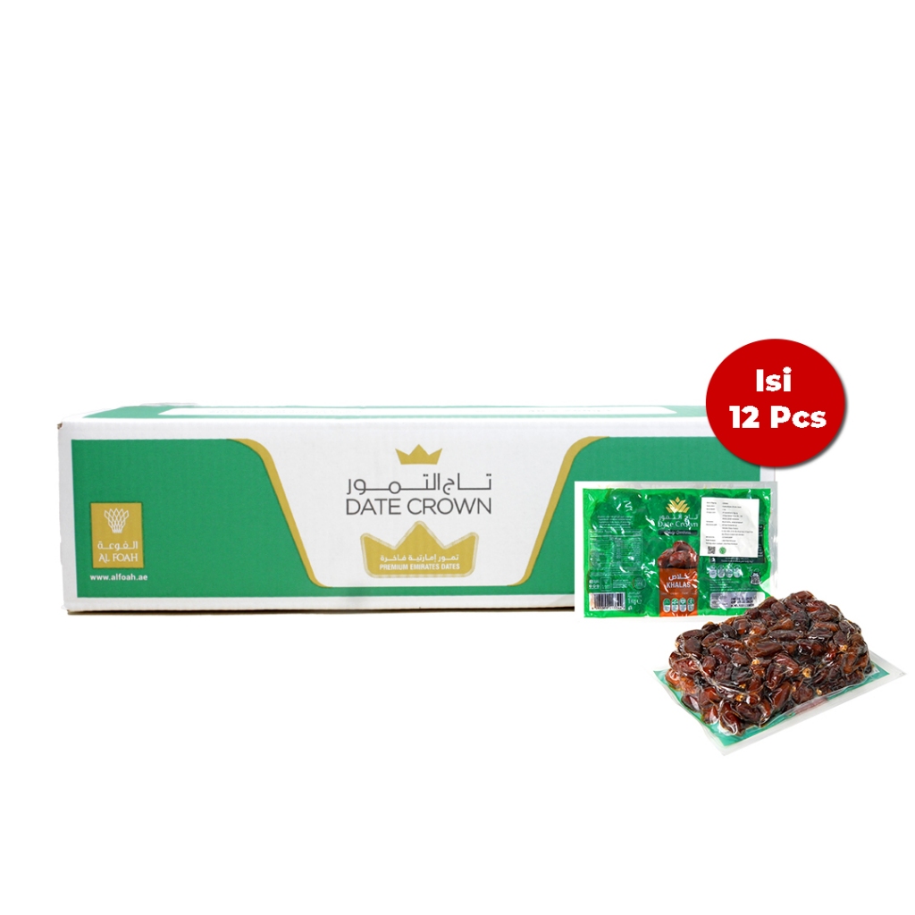 

Kurma Date Crown Khalas Thermo 1 kg - 1 Dus