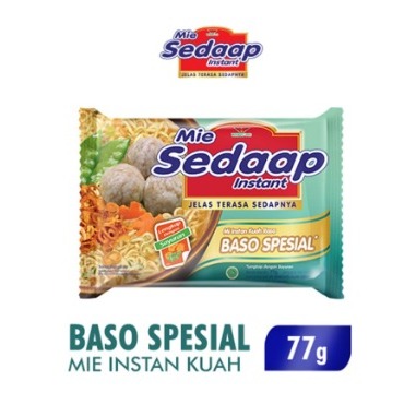 

SEDAAP MIE INSTANT BASO SPESIAL 77 GR