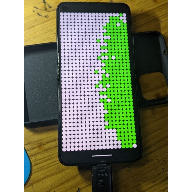 LCD PIXEL 4A 5G MINUS SENTUHAN FUNGSI SEBAGIAN