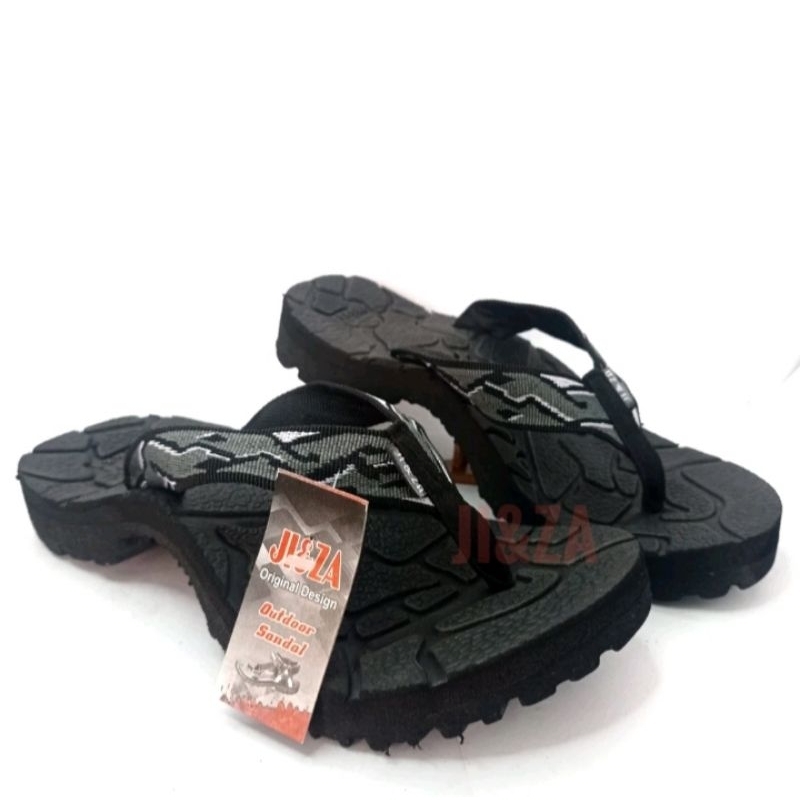 Sandal Pria dan Wanita Outtdoor ORIGINAL JI&ZA - Sendal Jepit Premium - Sendal Gunung Cewek dan Cowo