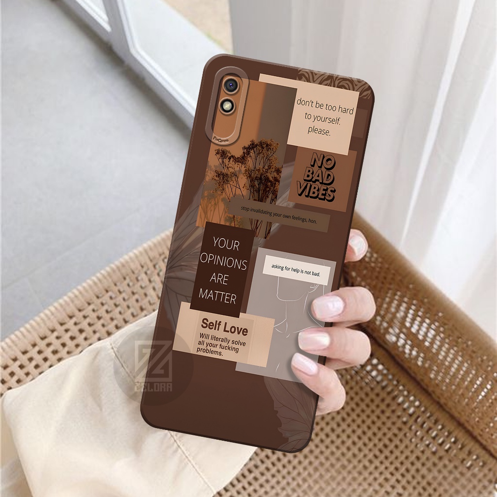 Softcase Xiaomi Redmi 9A Terbaru - Silikon Pro Camera - Case Xiaomi Redmi 9A - Fashion Case Aestheti