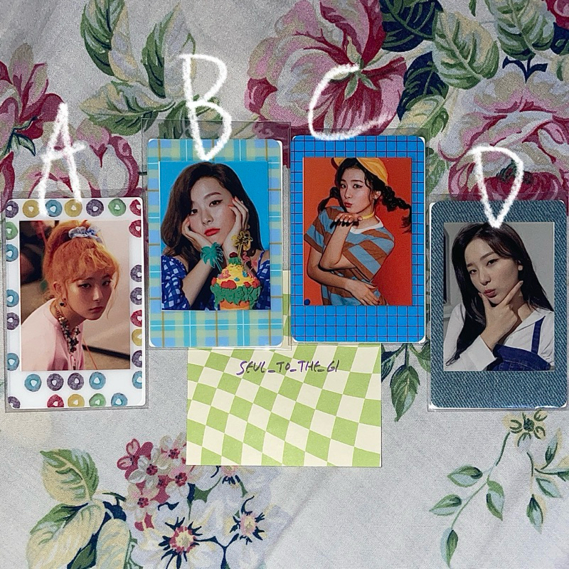 [OFFICIAL/BACA DESC] Red Velvet SEULGI ‘Trolls Pop Up Store’ Official Random Polaroid Photocard | rv