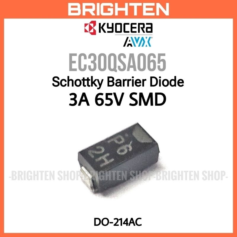 Schottky Barrier Diode 3A 65V Dioda Rectifier SMD KYOCERA EC30QSA065
