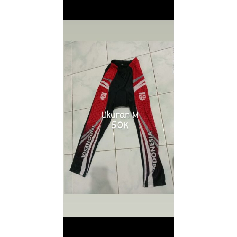 celana legging sepeda roadbike/ bib