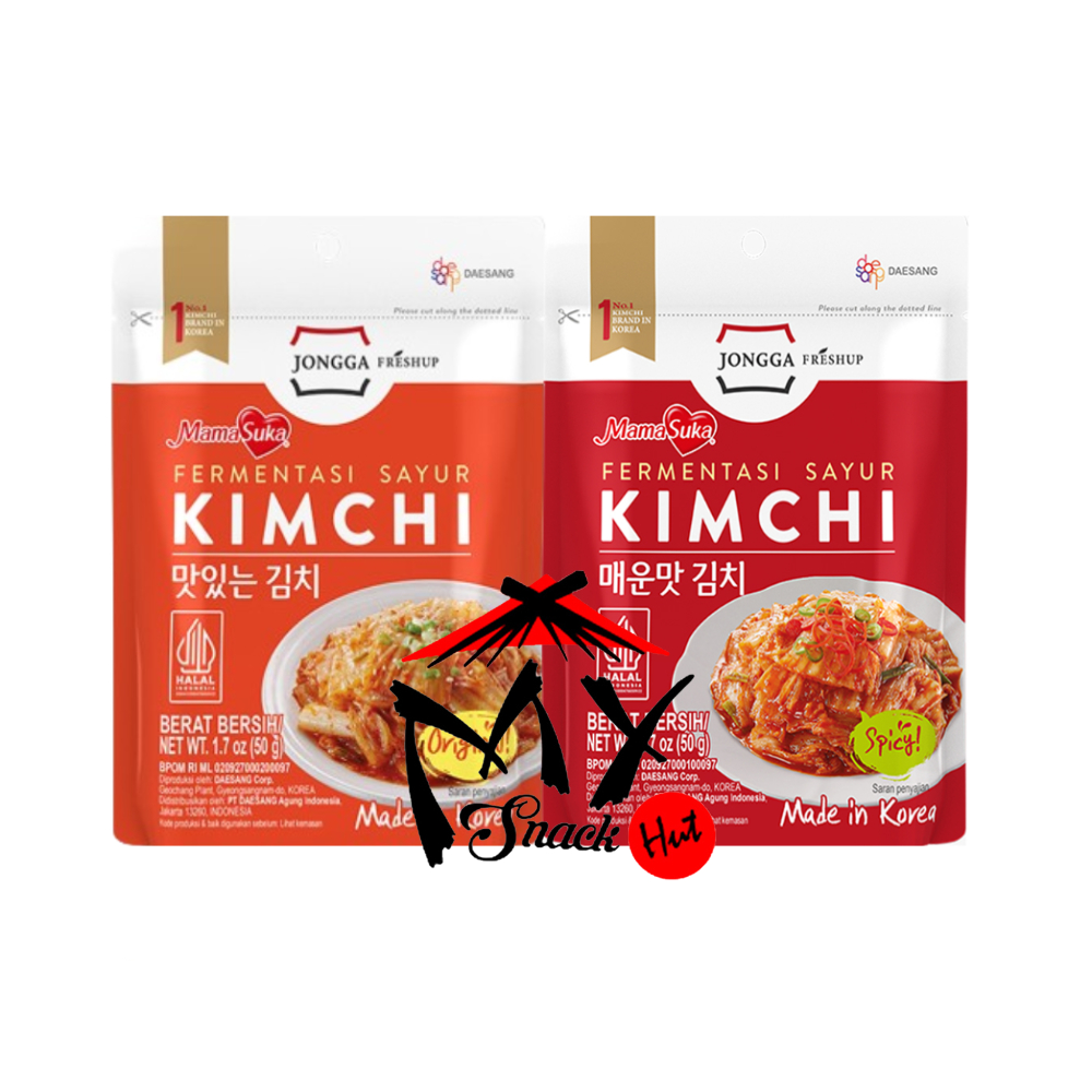 

JONGGA KIMCHI FERMENTASI SAYUR ORIGINAL PEDAS HOT SPICY TIDAK KOREAN KOREA KIMCI SAWI IMPORT HALAL