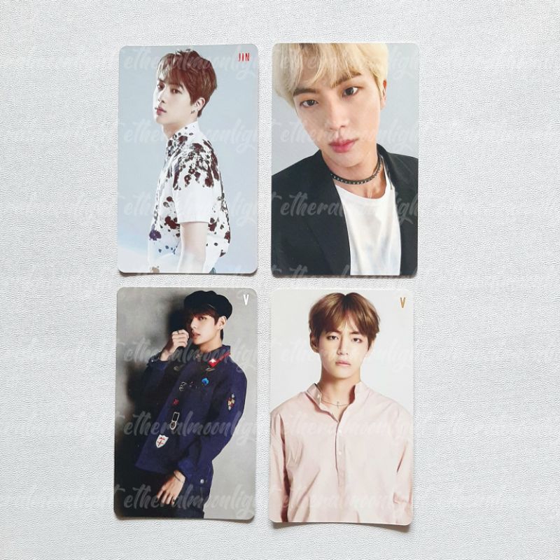[ READY STOCK | WAJIB J&T ] BTS JIN TAEHYUNG YOUTH RUN FOR YOU FAKE LOVE JAPAN FL JP