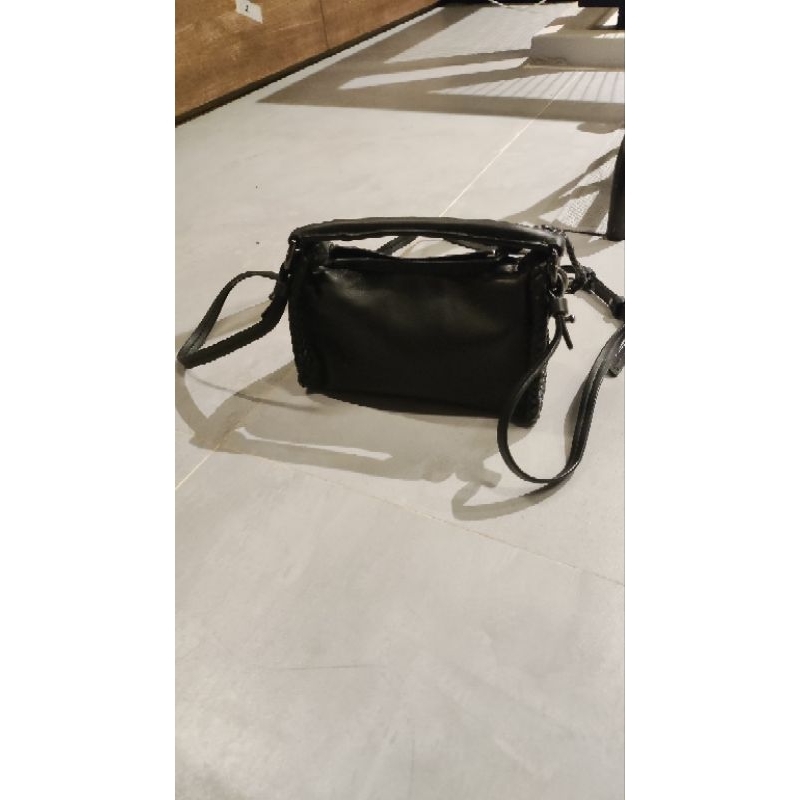 Preloved Massimo Dutti Leather Bag-Micro