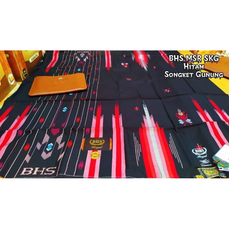 SARUNG BHS SKG ROYAL GOLD HITAM LIMITED EDITION