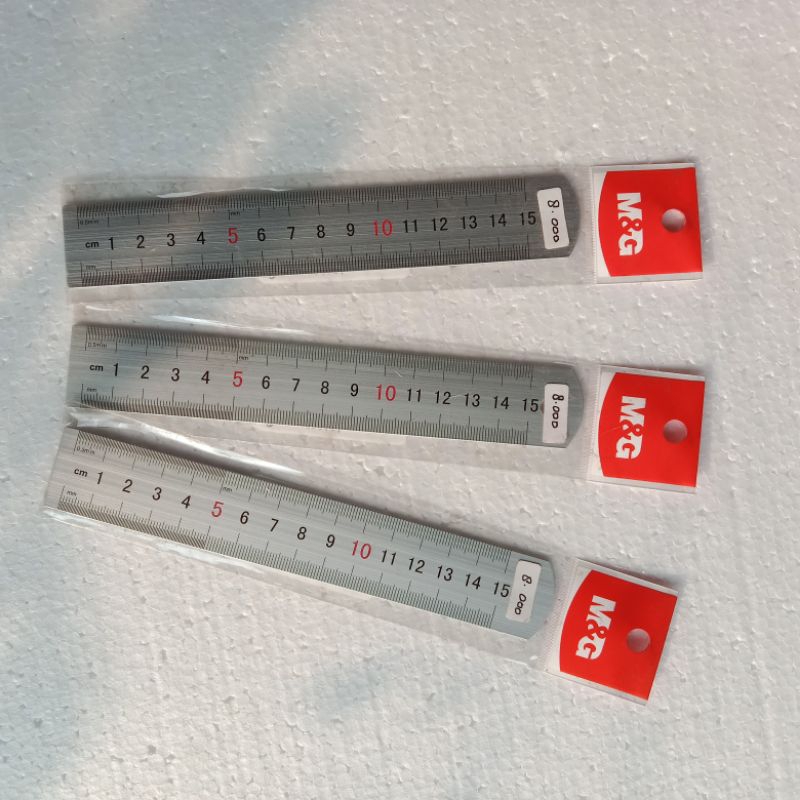 

KF | M&G Penggaris Alumunium 15 cm, 20 cm - SATUAN