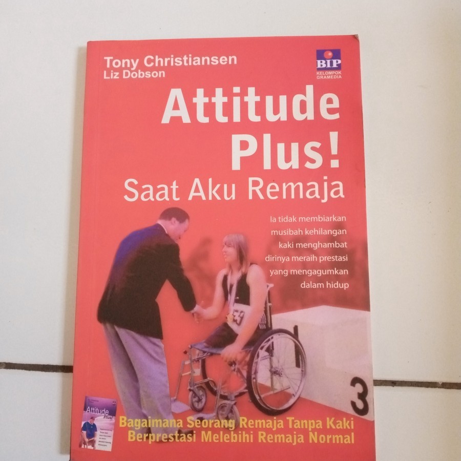 Buku Attitude Plus Saat Aku Remaja • Tony Christiansen