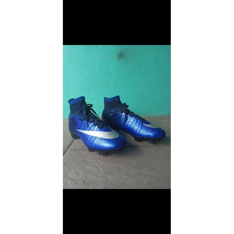 Sepatu Bola Nike Mercurial Superfly 9 CR7 Natural Diamond FG Size 42
