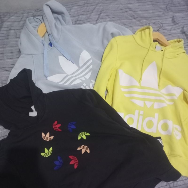 Borongan Hoodie Adidas Trefoil