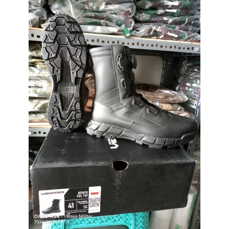sepatu PDL TNI vigoroso jatah satgas 2023