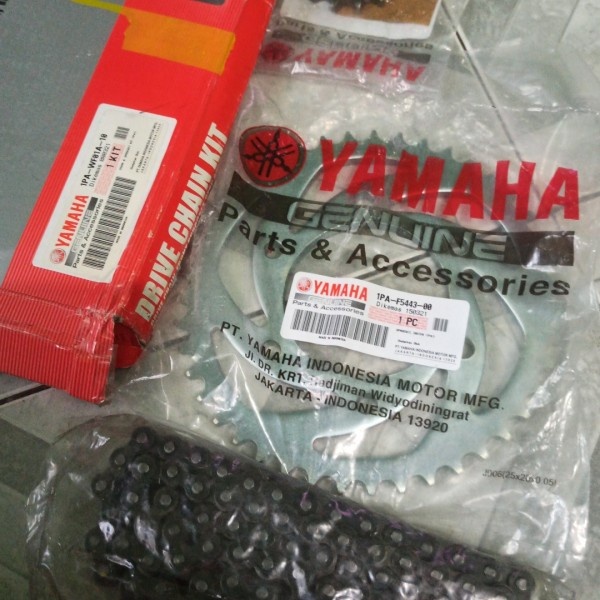 GIR SET GEAR SET YAMAHA VIXION NVL 2013-2014 ORI YGP ASLI / 1PA-WF01A-10