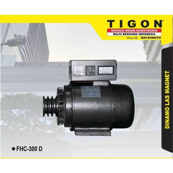 Dinamo Las Magnet AC DC TIGON FHC 300D Welder Generator FHC-300 D