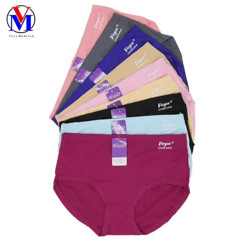 6pc vaya - celana dalam wanita vaya 313 bahan soft cotton / CD vaya 313 / CD wanita dewasa vaya