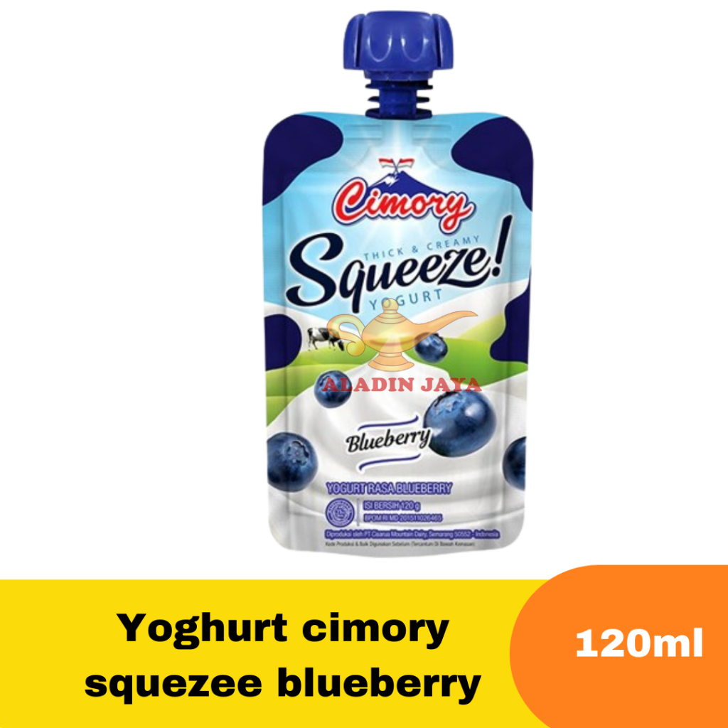 

Cimory Yoghurt Squeeze Blueberry 120mlx24