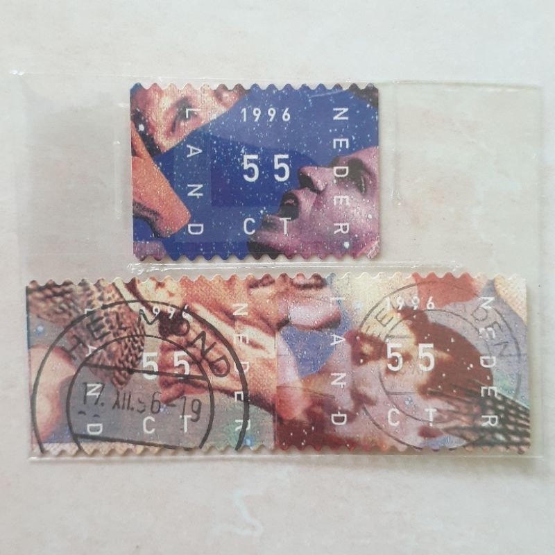 

Perangko Belanda December Stamps 1996 Tahun 1996 set 3pcs