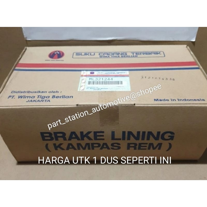 KAMPAS REM MITSUBISHI CANTER PS125 WTB ML321244