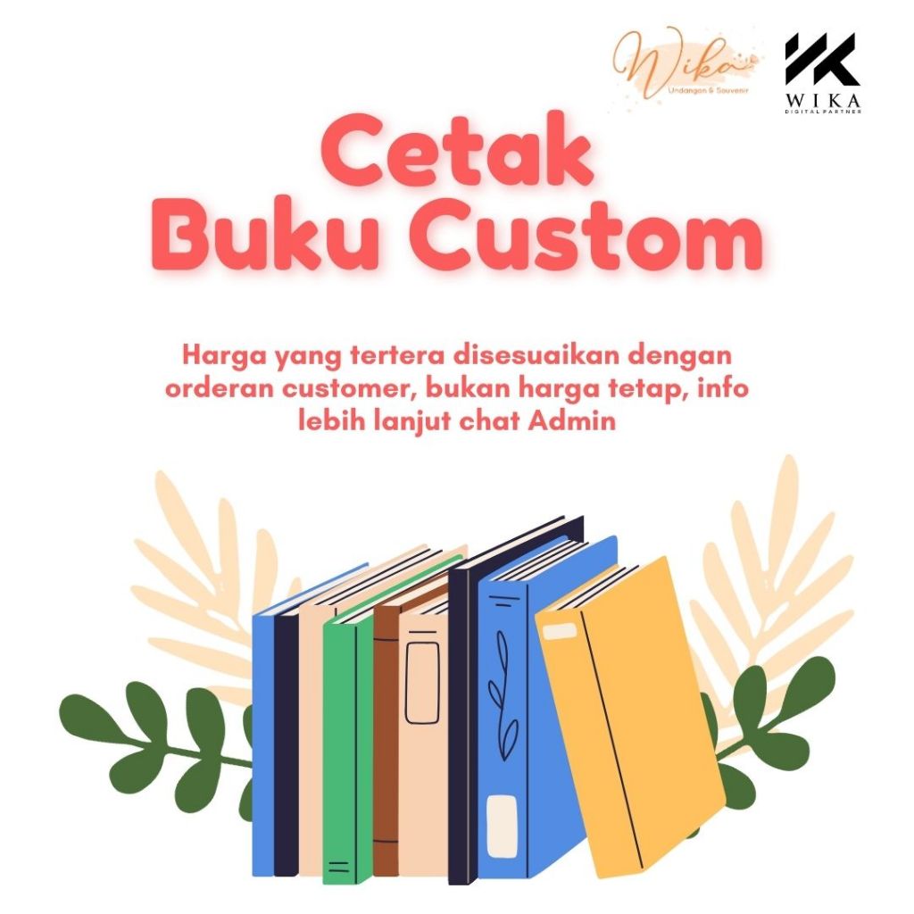 

Cetak Buku Custom Satuan