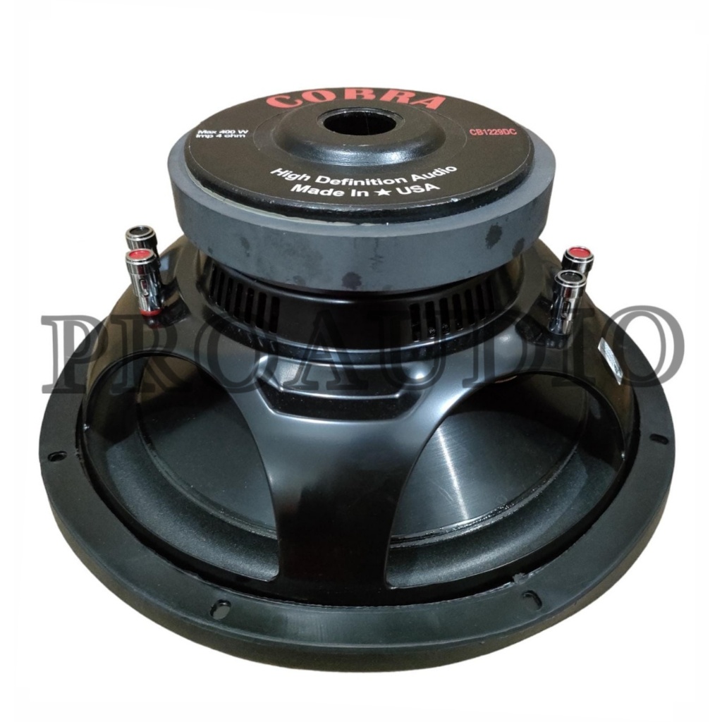 SPEAKER SUBWOOFER COBRA 12 INCH CB 1229DC DOUBLE COIL CB1229DC CB-1229