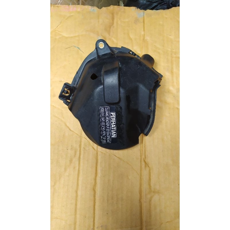 cover penutup tangki tutup pelindung tangki Supra x125 helm in fi bekas original