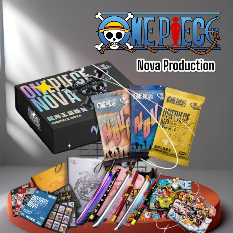 1 Box Kartu Koleksi One Piece Nova CCG / One Piece Card