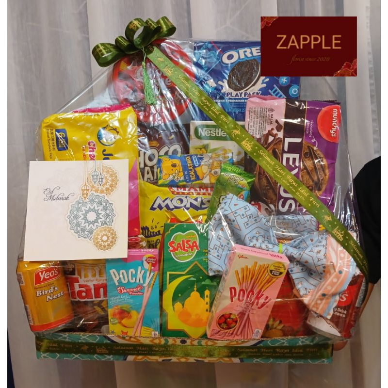 

Parcel Lebaran Paket Premium 450rb free kartu ucapan dan packing box