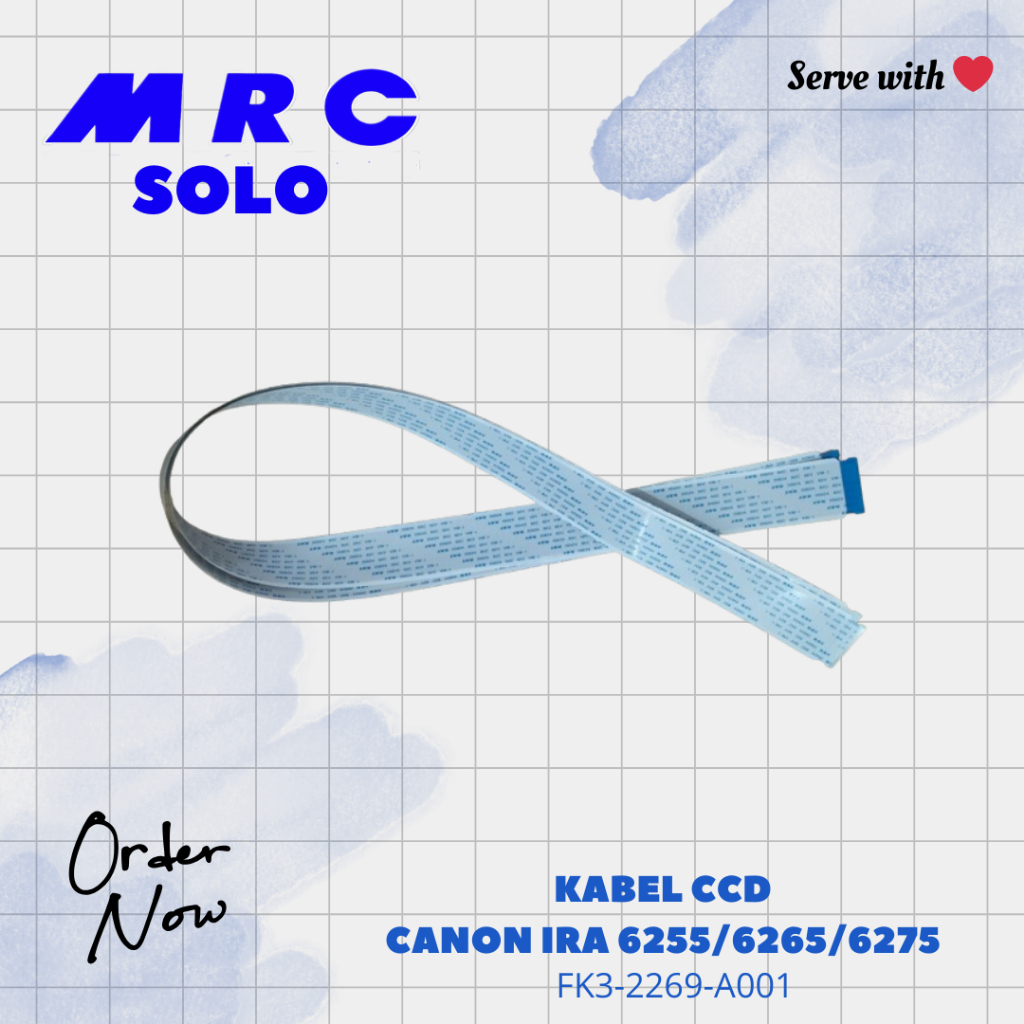 KABEL FLEXIBLE SCANNER CCD CANON IRA 6255/6265/6275 FK3-2269