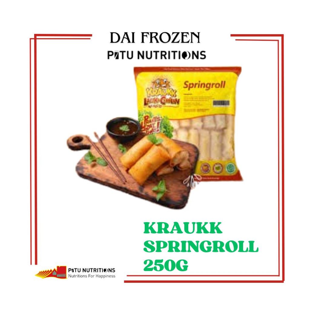 

Kraukk Springrolls 250g