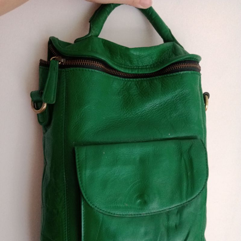 Tas ransel adad,Made in korea kulit asli Preloved/pl