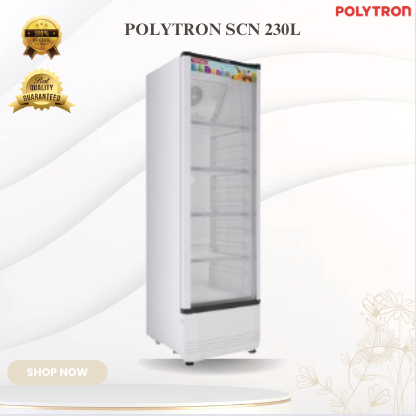 POLYTRON SHOWCASE SCN 230L FAST COOL 280Liter/SCN230L/SCN 230/SHOWCASE PENDINGIN 4 RAK GARANSI RESMI