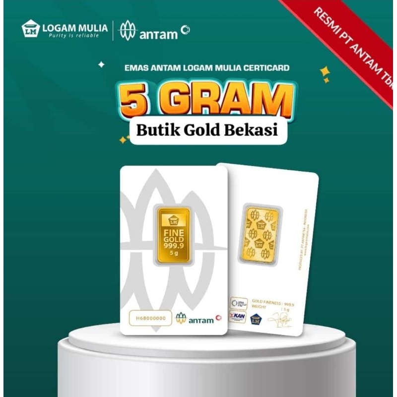 Emas Antam 5 Gram