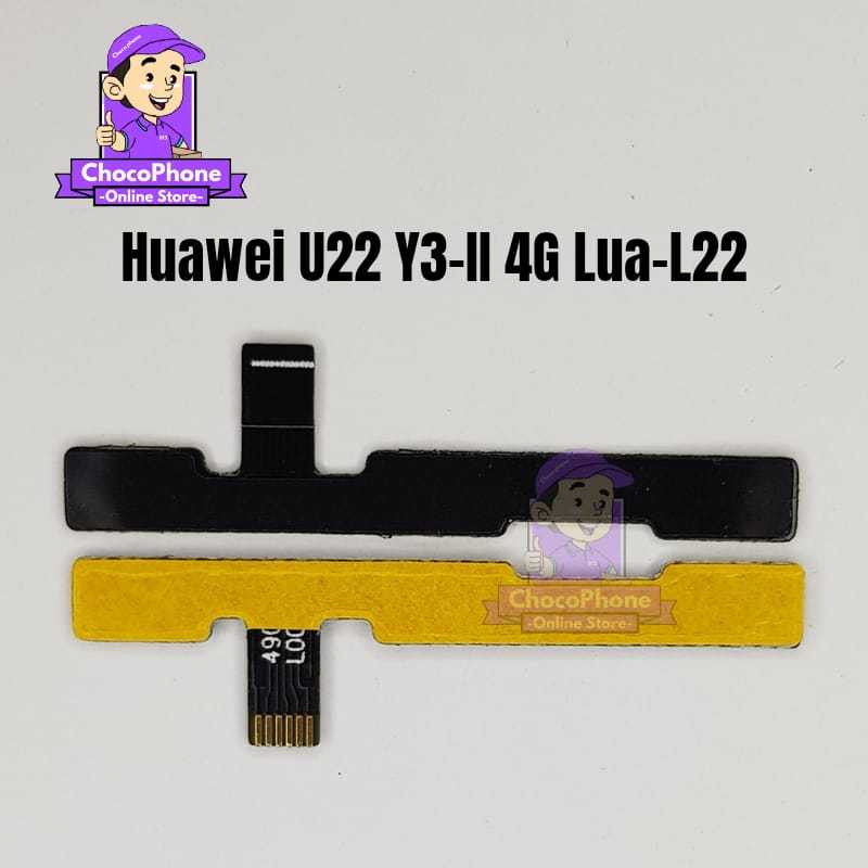 Flexible On Off Huawei U22 Y3-II 4G Y3II Flexibel Tombol Power Switch Volume