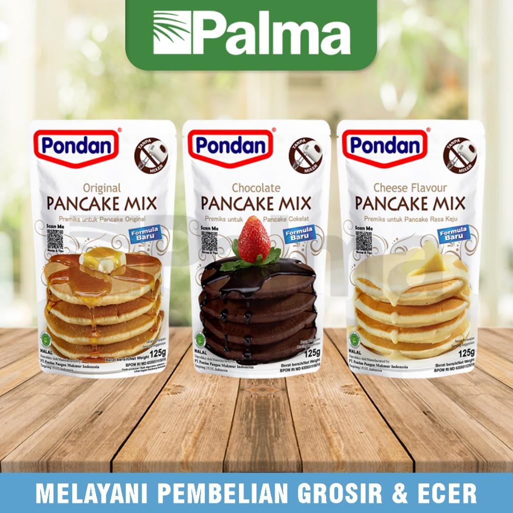 

PONDAN PANCAKE MIX 125GR