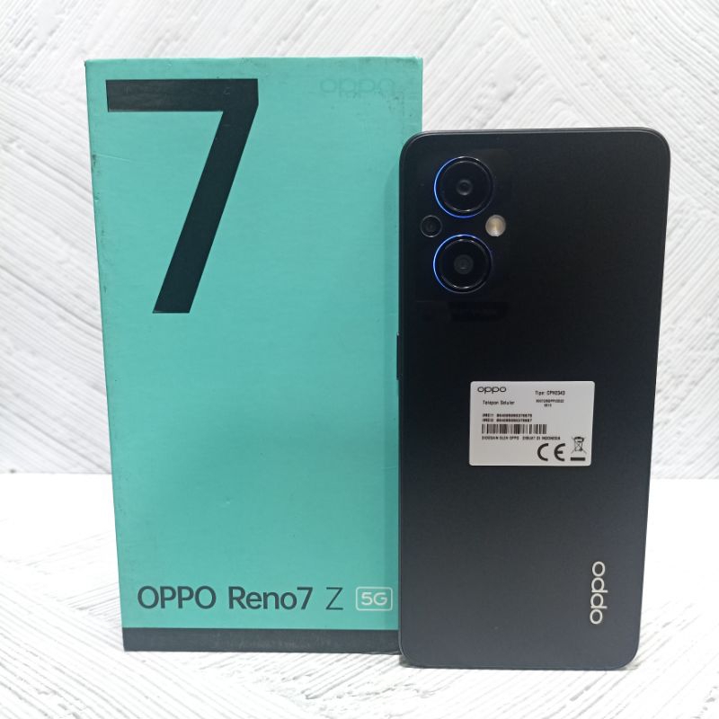 Oppo Reno 7Z 5G Ram 8/128 GB Handphone Second Bekas Fullset