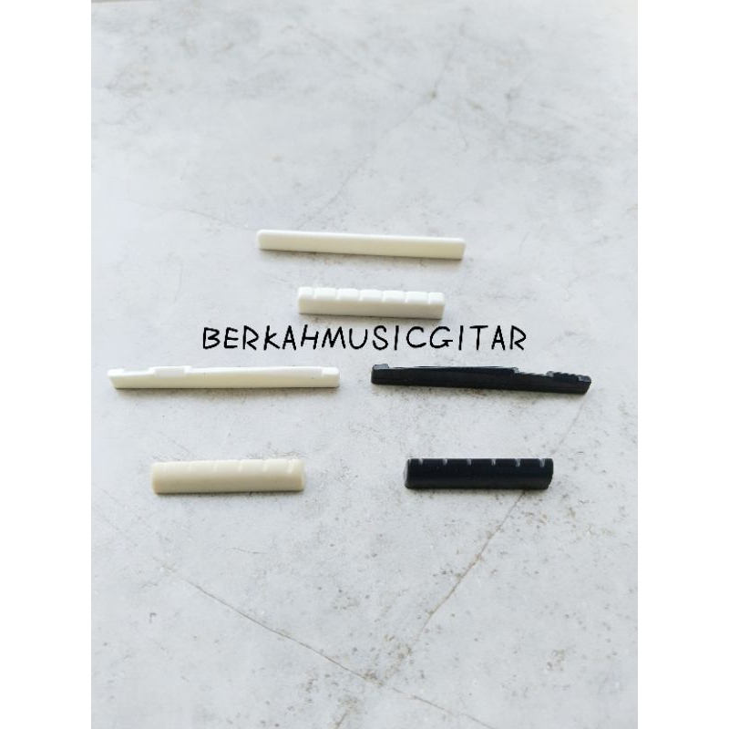 Saddle Nut Gitar Akustik Folk Strings Saddle Nut Gitar Classic Nilon